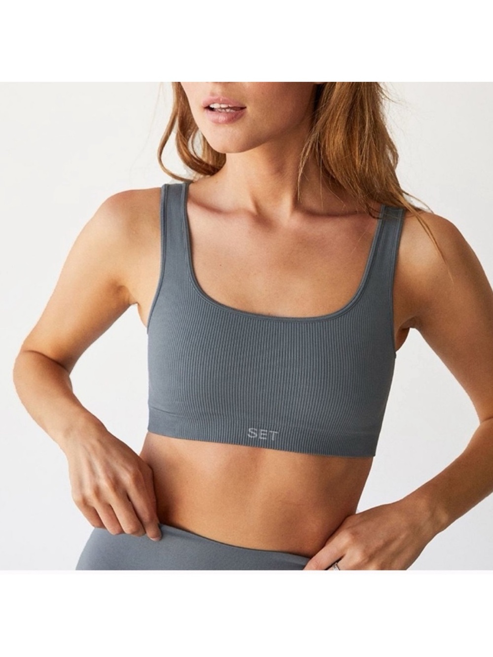 Set Active SculptFlex Box Cut Bra
